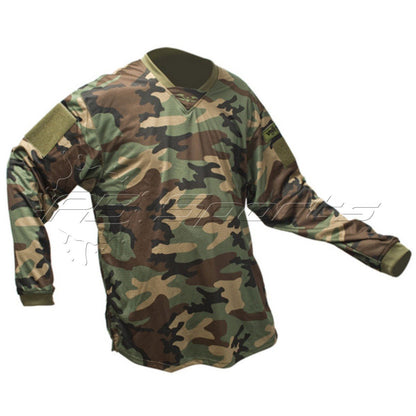 Valken Echo Jersey - Woodland - XS - Valken Paintball