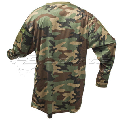 Valken Echo Jersey - Woodland - XS - Valken Paintball