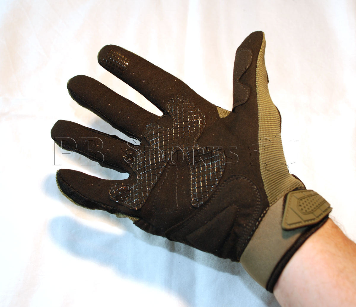 Valken Zulu Full Finger Gloves - Olive - Medium - Valken Paintball