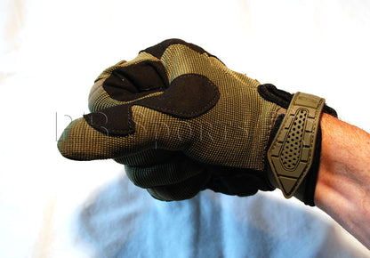 Valken Zulu Full Finger Gloves - Olive - Large - Valken Paintball