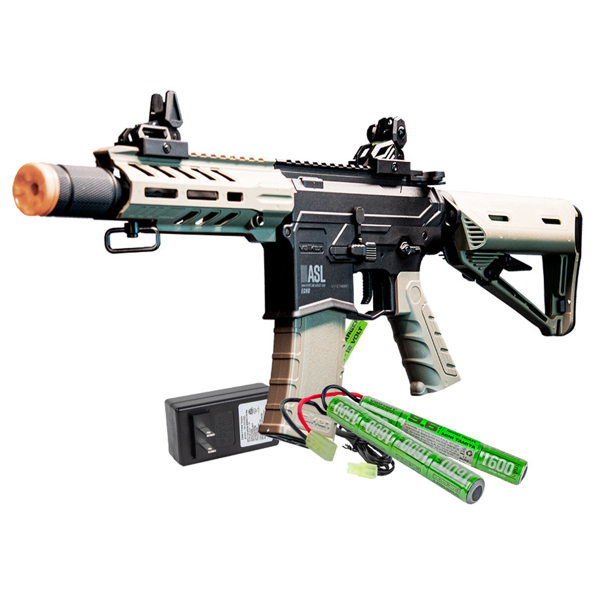 Valken Tactical ASL Series Echo AEG Airsoft Rifle - with Battery and Charger