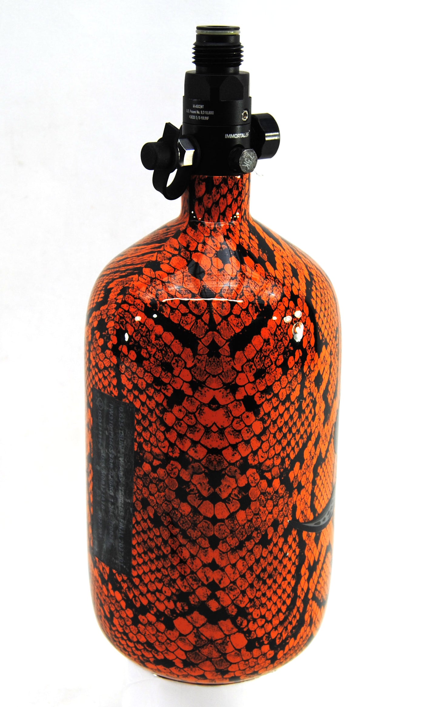 Immortal Air VENOM SERIES 77ci 4500psi Carbon Fiber HPA Tank
