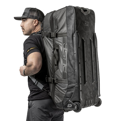 Push Paintball Division 1 Large Roller Gearbag (2022 Black Camo)